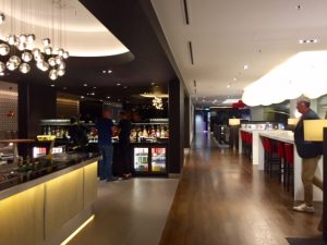 BA Business Class Lounge at Changi airport